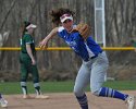 Softball vs Babson  Wheaton College Softball vs Babson College. - Photo by Keith Nordstrom : Wheaton, Softball, Babson, NEWMAC